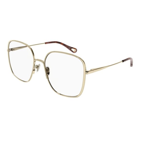 NEW CHLOE EYEGLASSES GOLD WOMEN EYEWEAR CHLOE CH0038O 005 - Picture 1 of 3